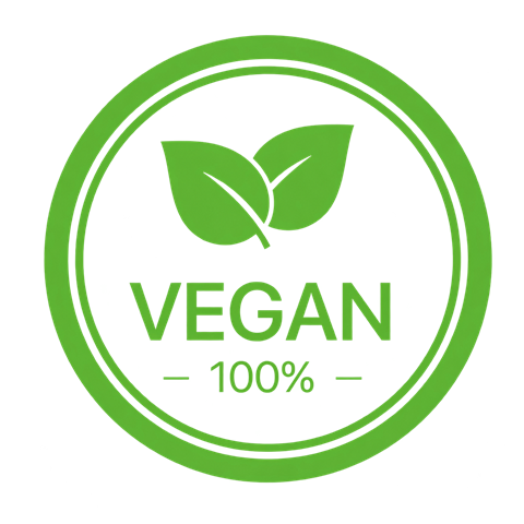Vegan 100 percent mark